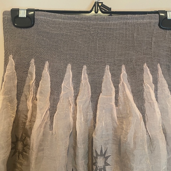 Anthropologie Dress Convertible OS Brown Tan Lapis Fairy - Picture 4 of 10